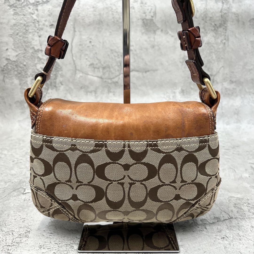 COACH Bleeker Legacy Signature Handbag 072 | eBay