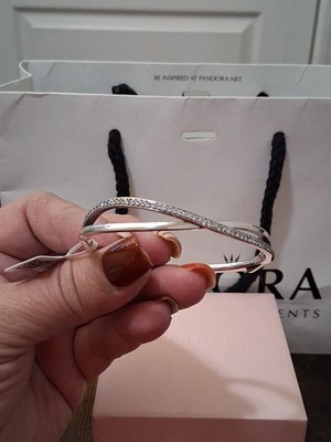 PANDORA AUTHENTIC BRAND NEW STERLING SILVER BRAND NEW ENTWINED 6.7 INCH...