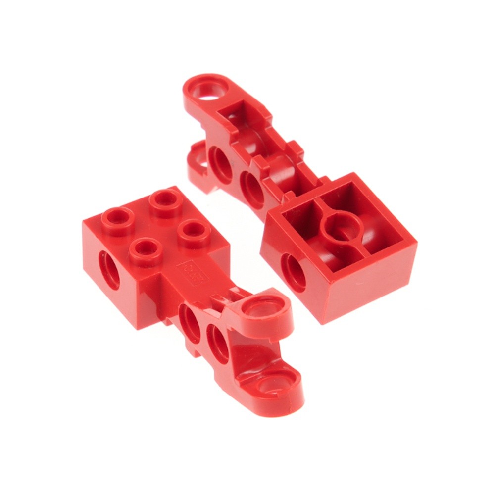 2x LEGO Technic Motorcycle Steering Pivot Red Pivot 8422 8210 290421 2904
