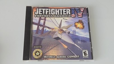 Jetfighter IV 4 Fortress America PC CD-ROM Global Star Windows XP 2002