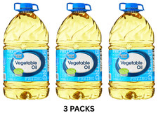 3 pack Great Value Vegetable Oil, 1 Gallon choice for all of your cooking