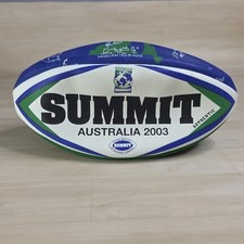 Summit Australia 2003 Official Rugby Match Ball Authentic For Display Only