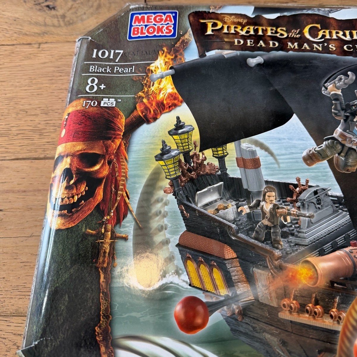 Mega Bloks Pirates of the Caribbean Black Pearl 1017 Dead Mans