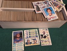 1982 Topps Baseball Card Lot Vintage Set Build Singles BULK 2-Row Many Duplicate