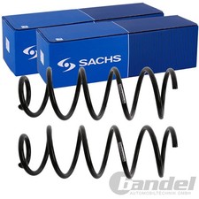 2X SACHS FAHRWERKSFEDER FEDERN HINTEN passend für MAZDA 3