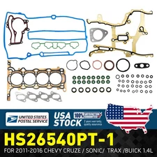 MGT Durable Cylinder Head Gasket Set For Chevrolet Cruze 2011-2016 HS26540PT-1