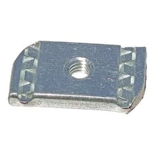Channel Springless Nut, 5/16 In, Pk25,  V220 5/16