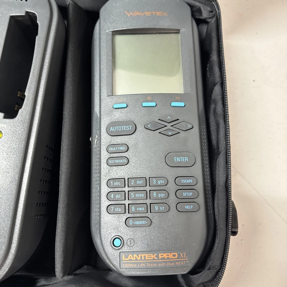 Wavetek Lantek Pro & Lantek Pro XL 100 MHZ LAN No Power Cable Untested - Image 2 of 4