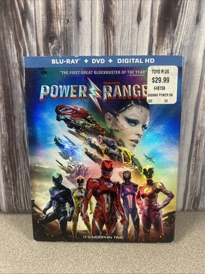 Power Rangers (Blu-ray DVD Digital 2017) NIP New Sealed With Dust Cover Saban's 