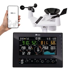 Logia 7-in-1 Wi-Fi Wireless Weather Station W/10-Day / 24 Hour Forecast