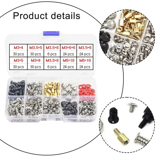 Anspruchsvolles 228-teiliges PC-Schrauben-Set mit hochrostbeständigen Materiali - Afbeelding 5 van 12