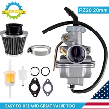 PZ20 Carburetor For 49 50 70 90 100 110 125 135 cc ATV Quad Go kart SUNL TAOTAO