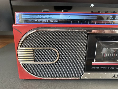 Grabadora de casete de radio estéreo AM/FM Akai AJ-201 de colección - 1986 - Imagen 4 de 14