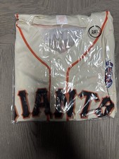 NEW SF Giants Pokemon Worlds 2026 Jersey Size Large 2XL Authentic Pikachu