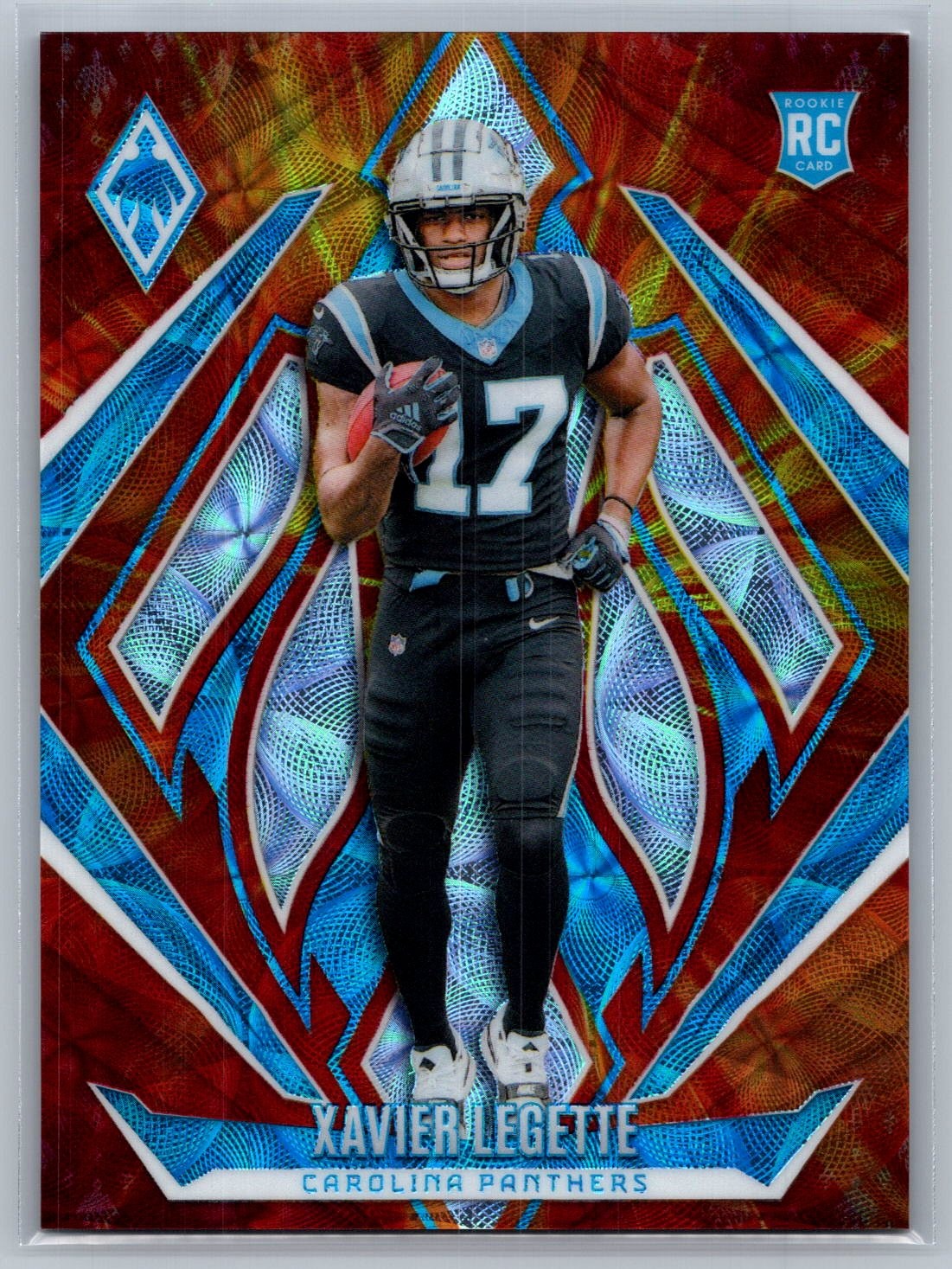 Xavier Legette 2024 Phoenix Rookie Fireburst /350 (a) #249