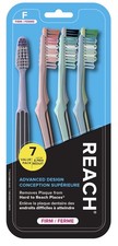 Advanced Design Toothbrush Firm Bristles 7 Count Value Pack