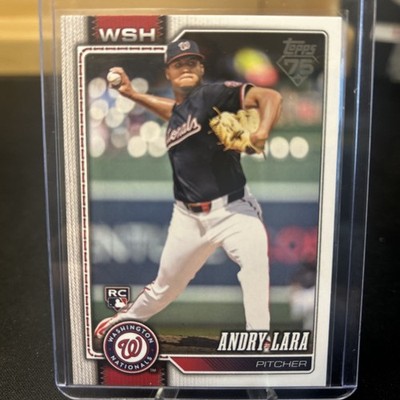 2026 Topps Series 1 #36 Andry Lara Washington Nationals RC Baseball Card