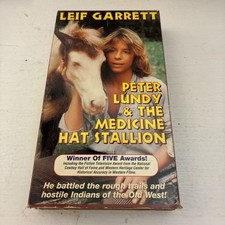 Peter Lundy  The Medicine Hat Stallion VHS Tape, 1977 Leif Garrett