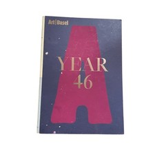 Art Basel Year 46 Catalog Book Andy Warhol Hamburger Art Exhibition