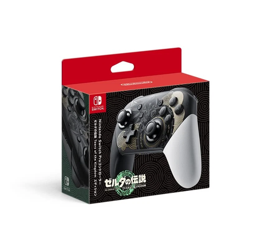 RAREWAVES Nintendo Switch Pro Controller The Legend Of Zelda: Tears Of The Ki... ACC NEU