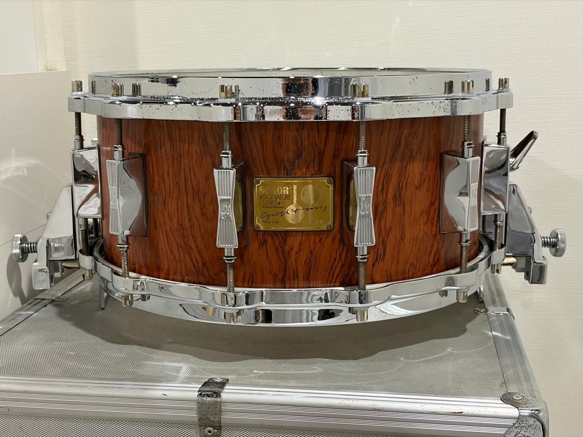 Sonor Signature Birch Light Snare Drum 14x6.5 Remo Head W/ Hard Case Germany JP