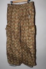 Rossignol Snow Pants Womens Ski Waterproof Printed Size Small Adjustable Waist