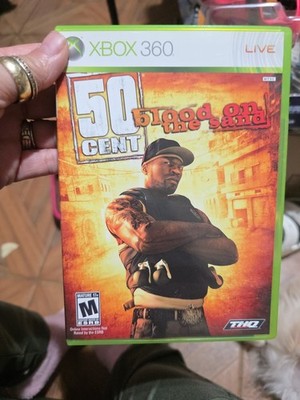 50 Cent Blood on the Sand Xbox 360 Complete NO Scratches MINT!