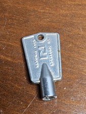 Vintage National Lock Freezer Key Rockford Illinois