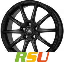 RC-Design RC32 satin-black lackiert 7x18" ET47 LK5 100 ML 57.1 Alufelgen 18 Zoll