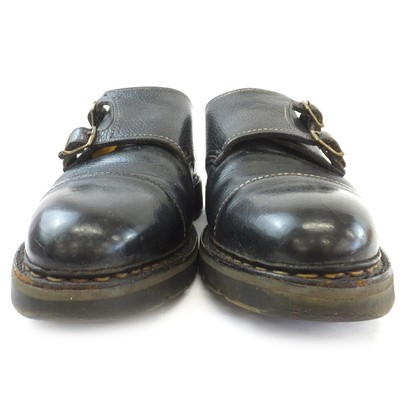 靴 John Lobb Matta Black Monk Strap shoes William leather monk strap shoes in black - John Lobb