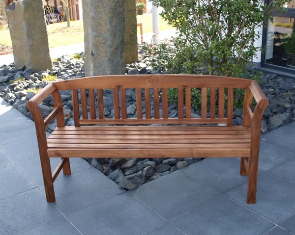 Gartenbank 3-Sitzer Akazienholz Fsc GeöLt 157X45Cm Landhaus Deko-image