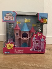 Vintage Blue Box Tiny Dreams Fantasy Palace Playset Castle New