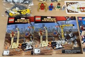 LEGO Marvel Super Heroes 76037 Rhino and Sandman Super Villain Team-up No Box