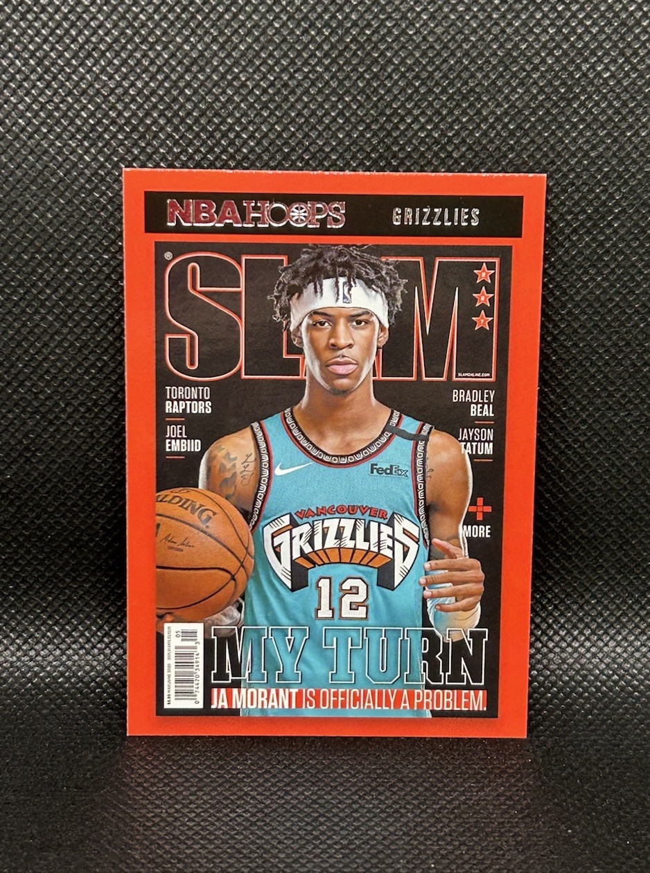 2020-21 Panini Hoops Slam Ja Morant #18 - Grizzlies