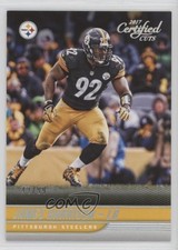 2017 Certified Cuts Silver 42/99 James Harrison #88 1d0k