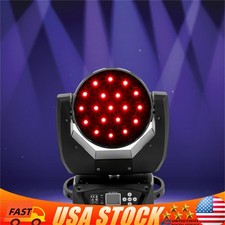 4in1 19x15w RGBW DMX Led Wash Zoom Moving Head Beam Light Effect US Stock 250W
