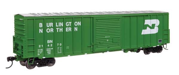 Walthers Mainline 910-46025 HO Scale 50' ACF Boxcar RTR BN #214270