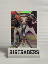 2025 Bowman Draft Josuar Gonzalez Axis Refractor /250 Insert A-17 Giants