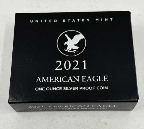 2021 United States - American Silver Eagle Proof - .999 Fine Silver Round -