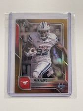 2025 Bowman University Chrome RJ Maryland 1st True Gold Refractor /50 #153