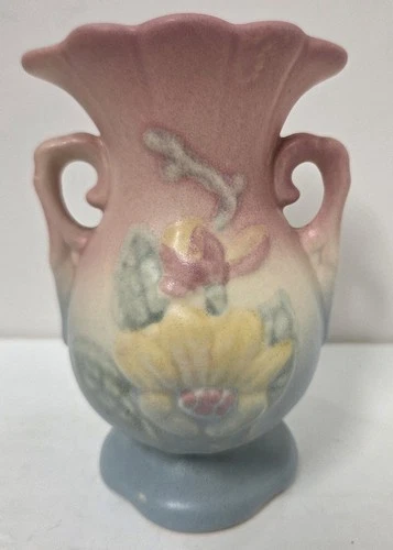 Vintage Hull Art Pottery Magnolia Vase 4 3/4"