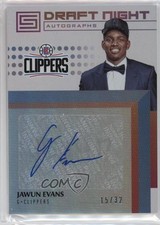 2017-18 Panini Status Draft Night Auto 15/32 Jawun Evans #DN-JEV Auto 0x2s
