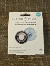 We R Memory Keepers Button Press Adhesive Foam 60pcs