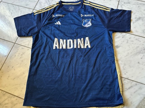Millonarios FC Adidas Colombia Soccer Jersey 2025 Men's 2XL Shirt Bogota Futbol