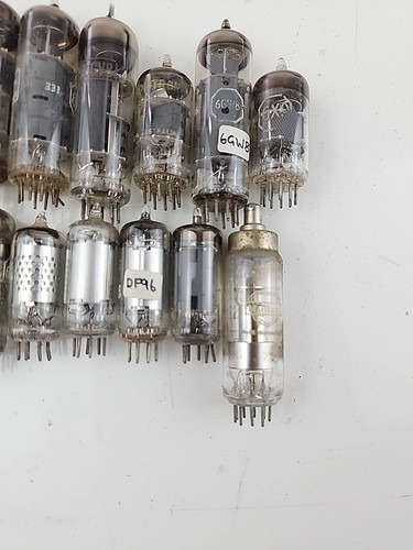 Gran lote a granel de tubos de vacío mixtos de válvulas de radio audio TV - Imagen 4 de 9