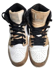 Nike Air Jordan 1 Retro MCS Smoke Baseball Cleats Mens 8