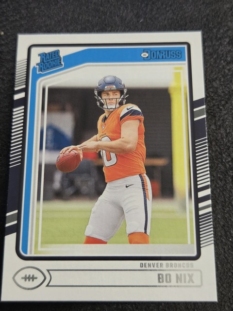 Bo Nix 2024 Panini Donruss Rated Rookie
