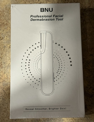 BNU Professional Facial Dermabrasion Tool for Face, White