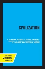 Civilization by V.F. Lenzen (English) Paperback Book