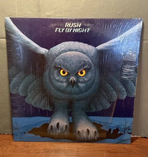 Rush - Fly By Night LP Mercury SRM-1-1023  1975 1st Pressing VG+VG+
